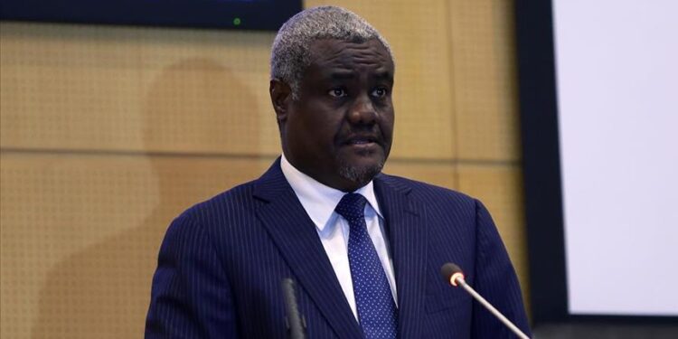 AU chair person Moussa Faki.PHOTO/COURTESY