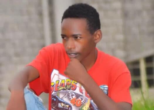 21-year-old William Mayenga, a former student of Maseno University who was shot dead during the Monday, March 20 Azimio demos.PHOTO/COURTESY