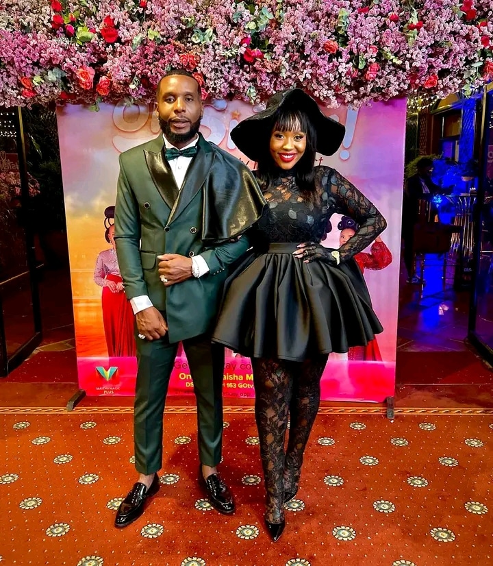 Niccah The Quuen with Her Fiance, Slahverdon During the Launch of OH Sisters!