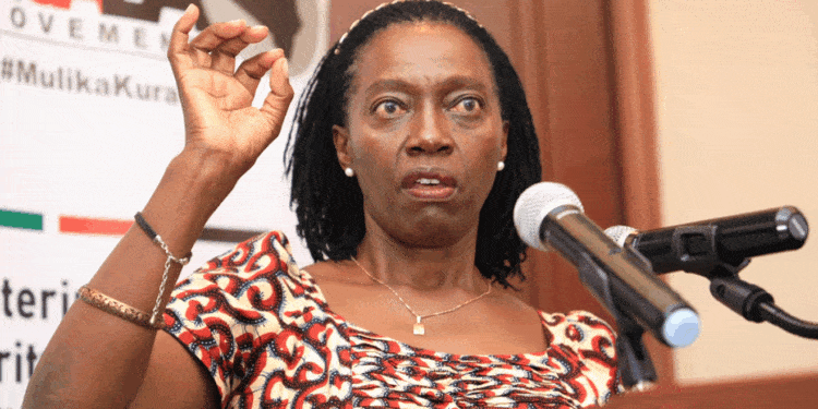 Narc Kenya party leader Martha Karua 

Photo Courtesy