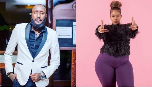 Media Personalities Kamene Goro and Shaffie Weru :PHOTO/Courtesy