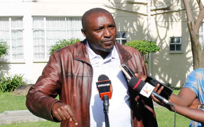 Ngunjiri said he fired shots in self defence.Photo/Courtesy