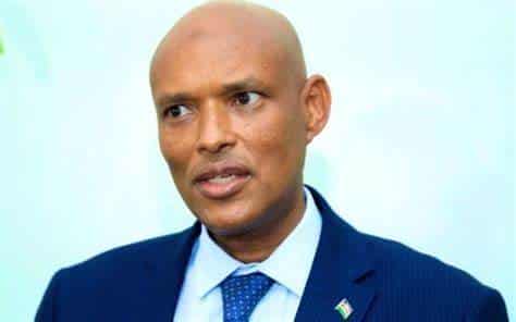 DCI boss Mohammed Amin. 

Photo Courtesy