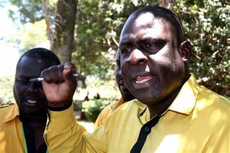 Milemba who comes in replacing Simon Kiguru was unveiled as the new secretary general at the Mudavadi Centre on Thursday, May 4. Photo/Courtesy