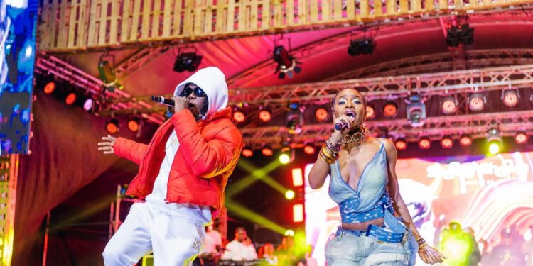 Artists performing at a Shoke Shoke event