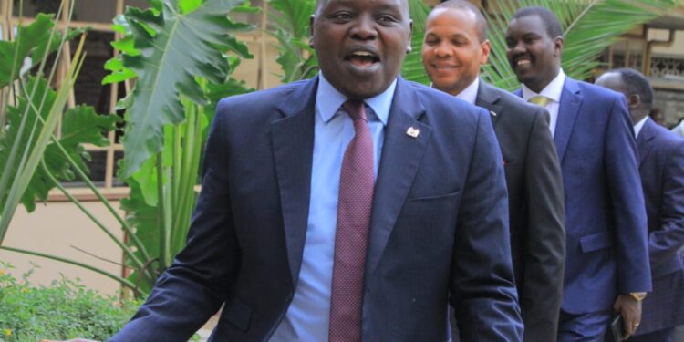 Cherargei has told Nandi Governor Sang to proof how the county has been using revenue.