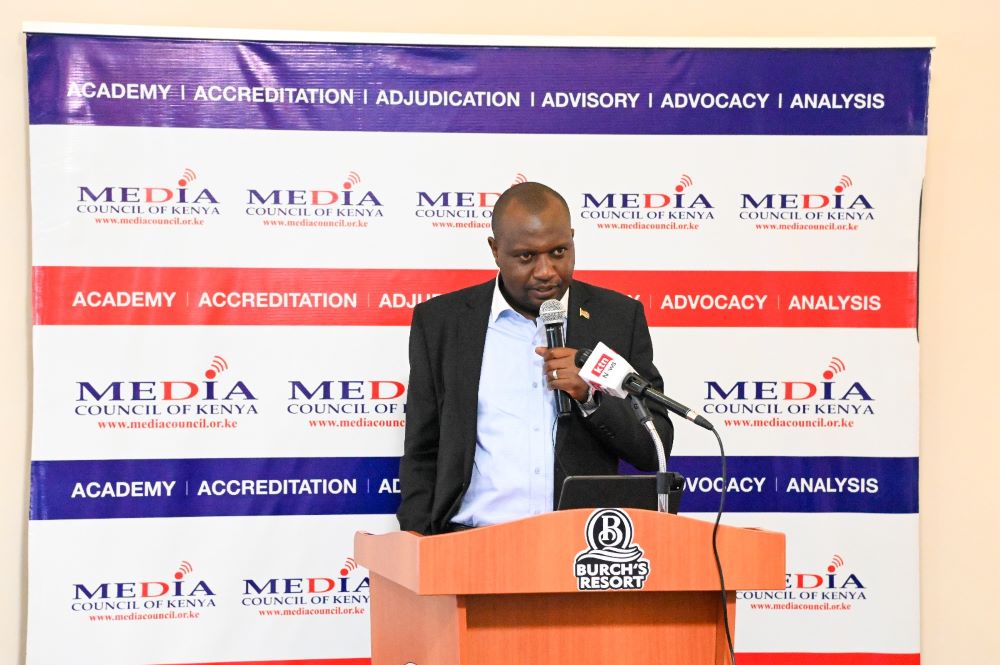 The Media Council of Kenya CEO David Omwoyo defends journalists covering Azimio Demos