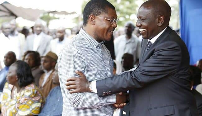 Moses Wetangula tells off Uhuru after police raid.