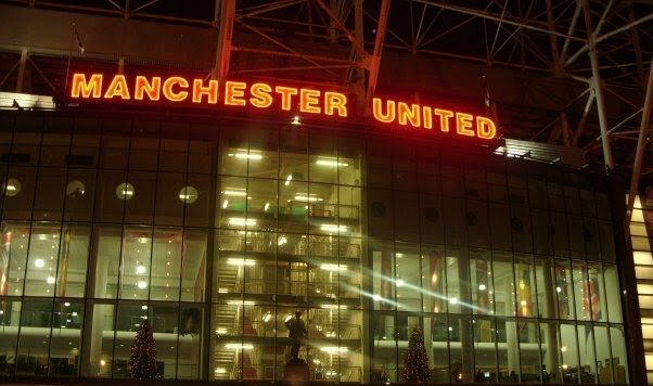 Manchester United's stadium Old Trafford.