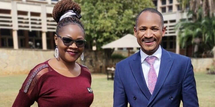 Maverick Aoko with Embakasi East MP Babu Owino. Maverick Aoko with Embakasi East MP Babu Owino.
