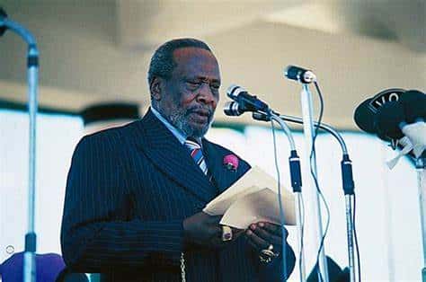 Jomo Kenyatta died in August 1978.