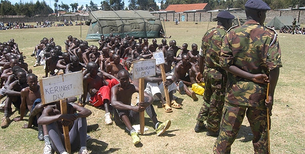 Kdf Has Announced Countrywide Police Recruitment. Police