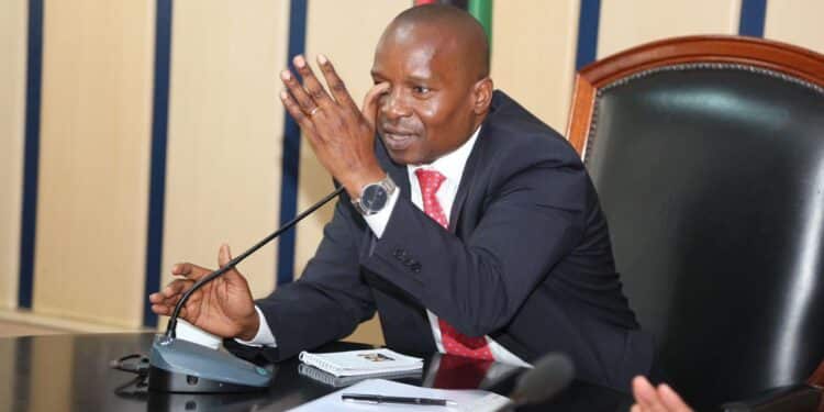 Kithure Kindiki declared Nyayo House a crime scene.