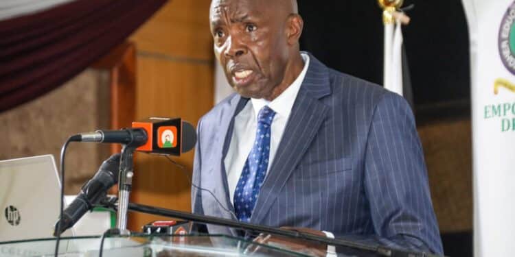 CS Machogu has defended the decision to lower TTC entry grade.