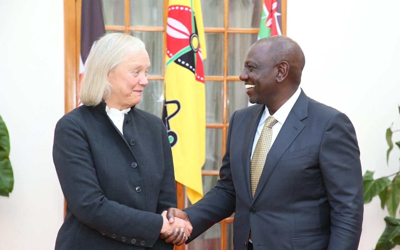 Raila asked US Ambassador to Kenya to stop commenting on Kenya affairs. Whitman. CBK