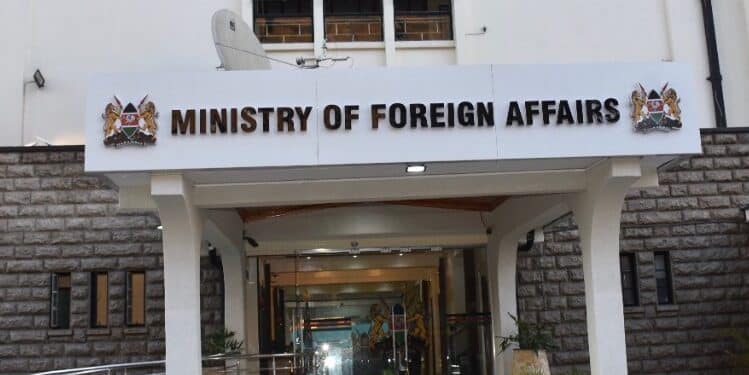 The Ministry of Foreign and Diaspora Affairs. PHOTO/Courtesy.