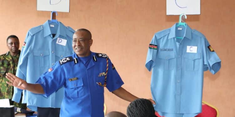 The new police uniform