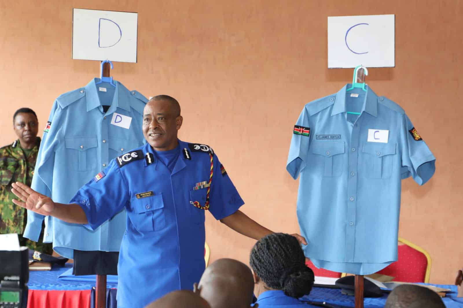The new police uniform