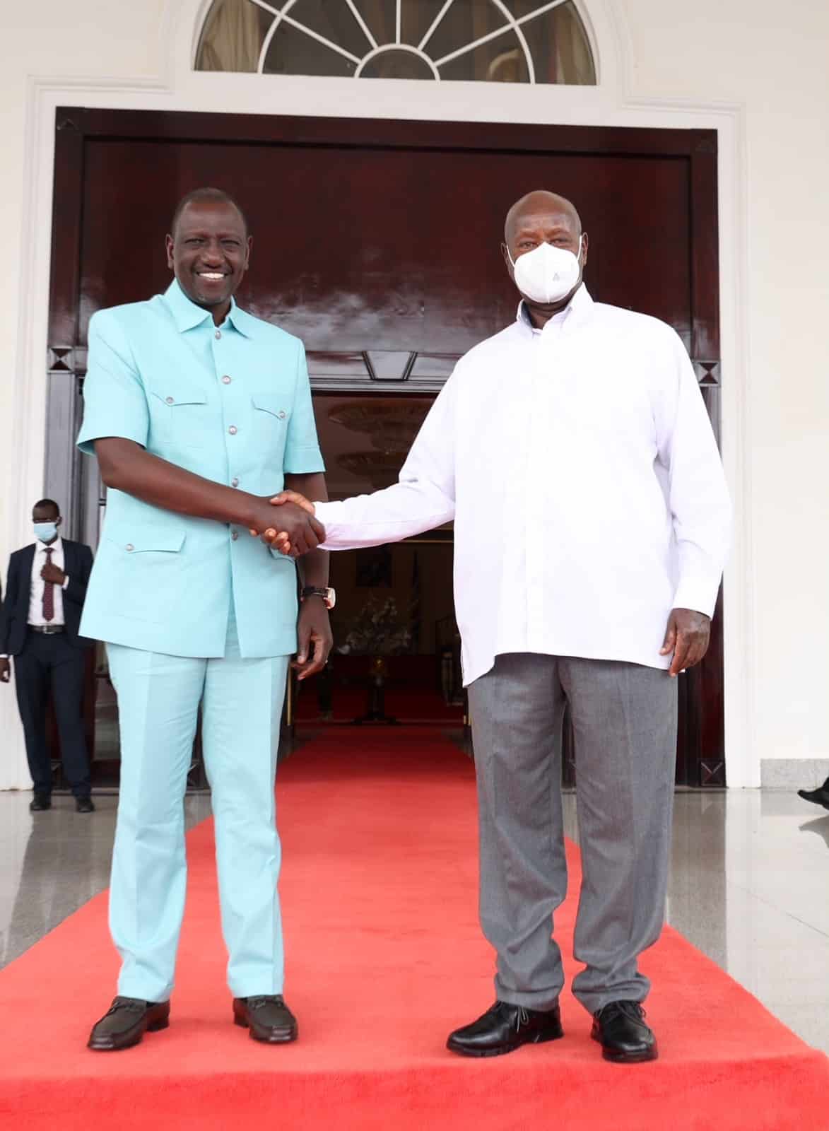 Ruto visited Museveni a week after Uhuru visited Uganda.