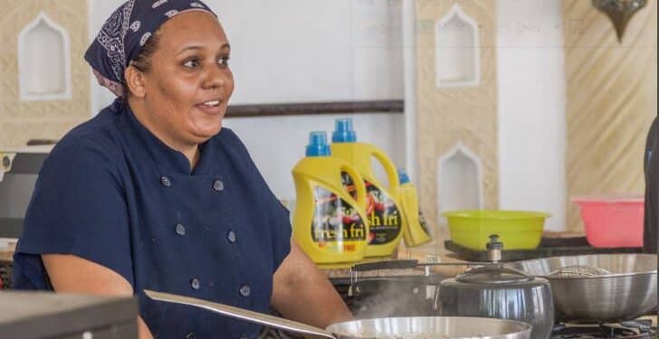 Chef Maliha Mohammed breaks a world record of 68 hours, 30 minutes and 2 seconds home cooking