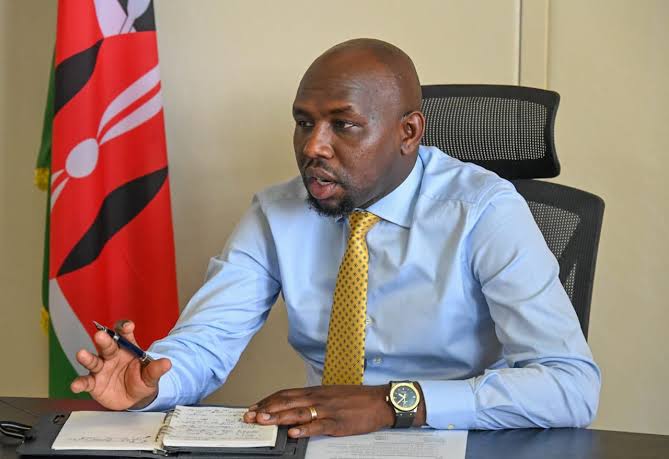 CS Kipchumba Murkomen on August 26 announced major leadership changes at the Kenya Airports Authority