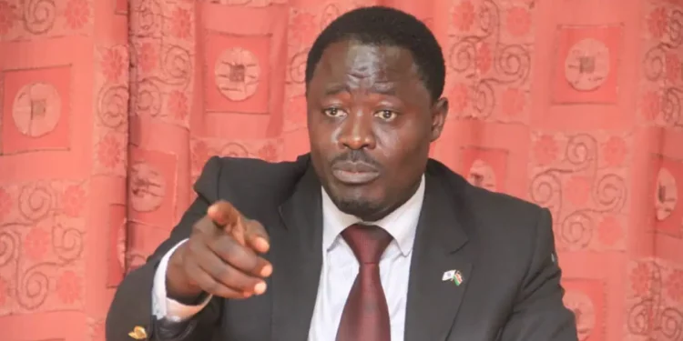 Bungoma Town MP Peter Kaluma storms put a discussion at KTN
