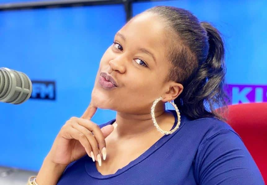 EX-KISS FM Radio Host Kamene Goro speaks on pregnancy Rumors