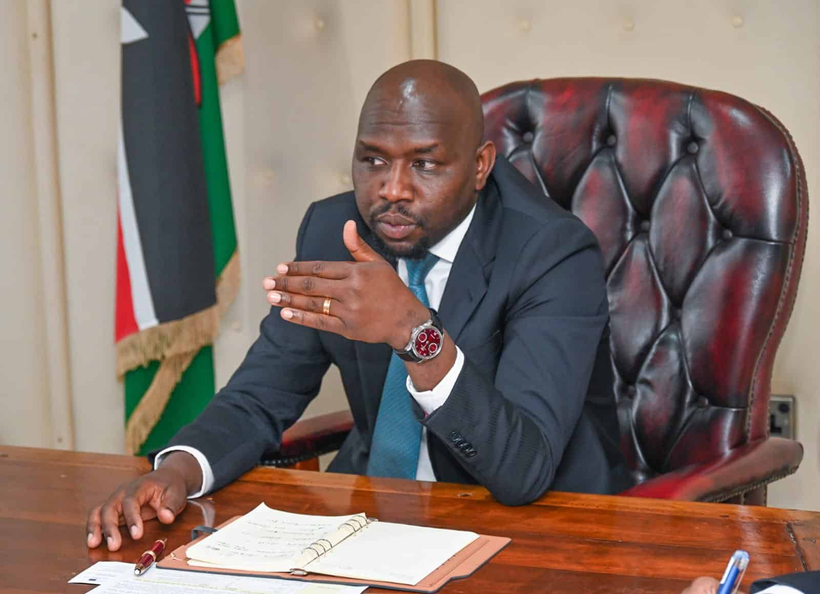 Transport Cabinet Secretary Kipchumba Murkomen recieves pressure from Operation Linda Ugatuzi over the JKIA Blackout