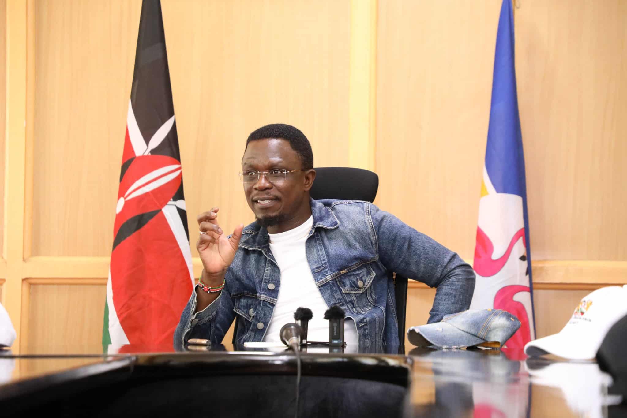 Ababu Namwamba has reacted to the viral video