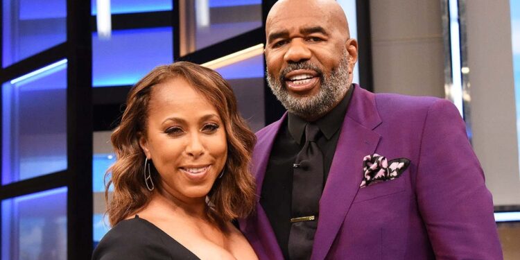 Steve Harvey and Marjorie Bridges. PHOTO/Courtesy