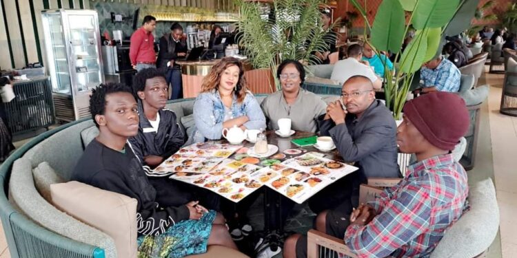 Kenyans moved by the struggles of Timberlake sons.