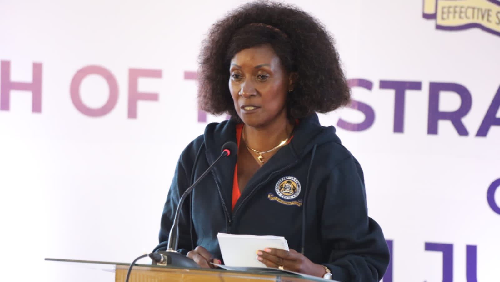 Bungoma County will hire 200 ECDE teachers. Ruto, TSC CEO Nancy Macharia in a past event. PHOTO/TSC.