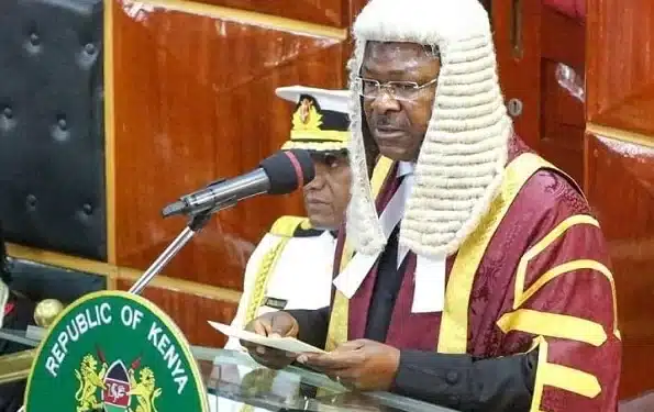 Azimio has sued Wetangula Bunge Towers building. PHOTO/Courtesy. Ruto Finance Bill Ugenya MP David Ochieng during the Second General Assembly of the Conference held on October 26, 2024, in Accra, Ghana. PHOTO/ Parliament.