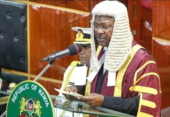 Azimio has sued Wetangula Bunge Towers building. PHOTO/Courtesy. Ruto Finance Bill Ugenya MP David Ochieng during the Second General Assembly of the Conference held on October 26, 2024, in Accra, Ghana. PHOTO/ Parliament.
