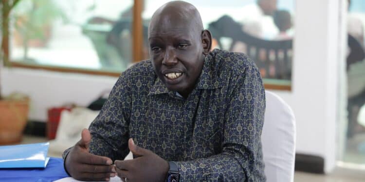 Education Principle Secretary Belio Kipsang.