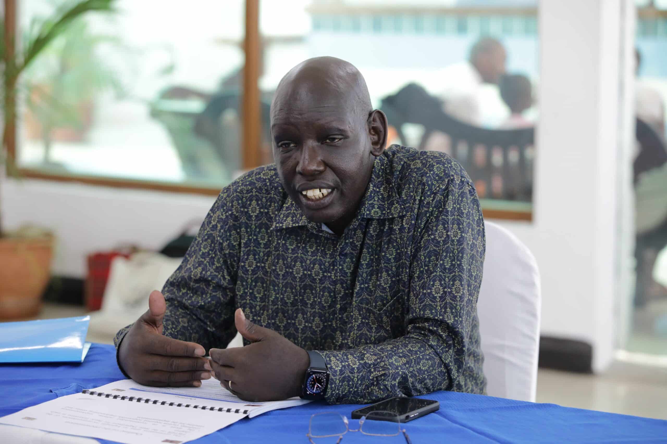 Education Principle Secretary Belio Kipsang.