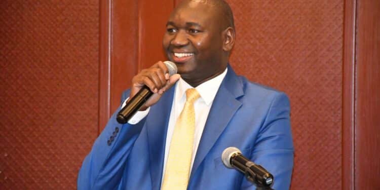 Immigration and Citizen Services PS Julius Bitok speaks during a briefing on the new Digital ID system on September 12, 2023.