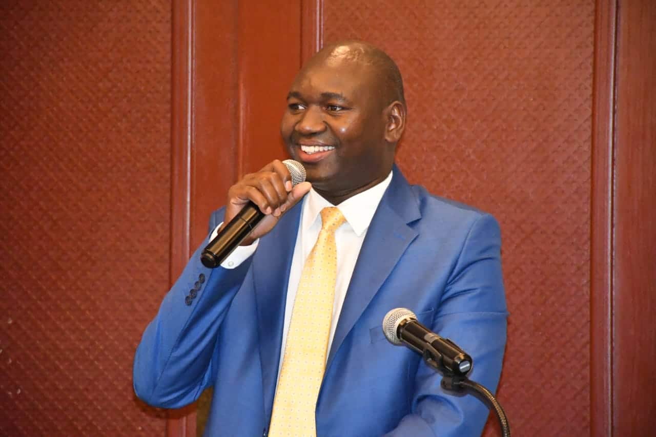 Immigration and Citizen Services PS Julius Bitok speaks during a briefing on the new Digital ID system on September 12, 2023.