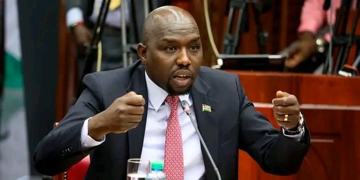 Transport CS Kipchumba Murkomen. PHOTO/Courtesy.