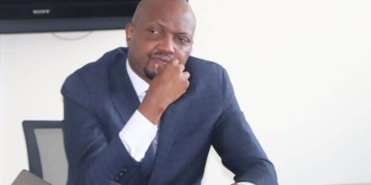 Public Service Cabinet Secretary Moses Kuria in a past meeting.