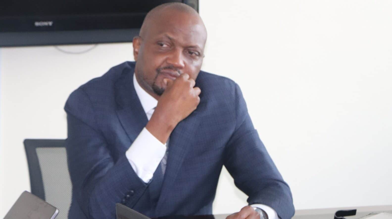 Public Service Cabinet Secretary Moses Kuria in a past meeting.