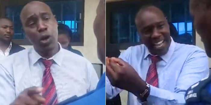 Screengrabs of Viwandani ward MCA Mwangi Muraya