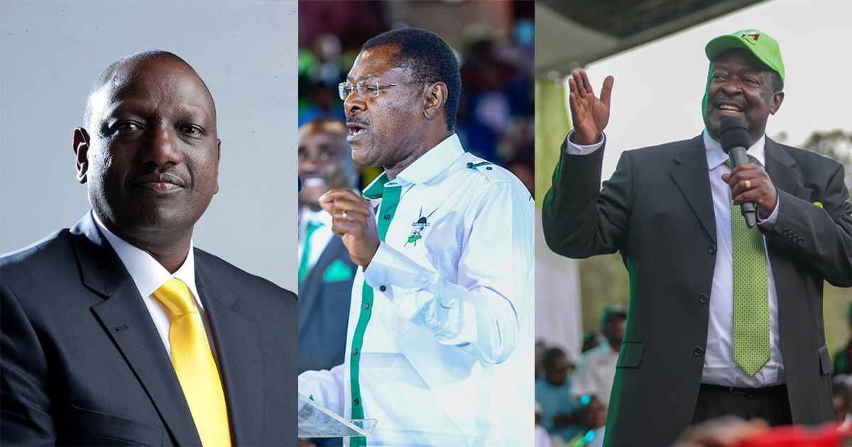 Join UDA or Ship Out - Mudavadi and Wetangula Told