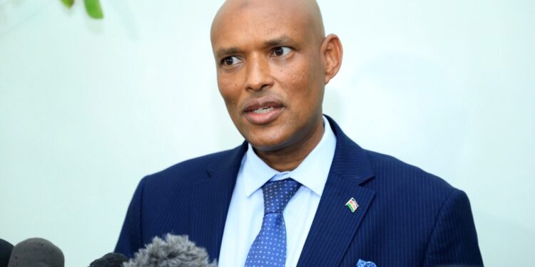 The Directorate Of Criminal Investigations (Dci) Boss Amin Mohamed. Photo/Courtesy