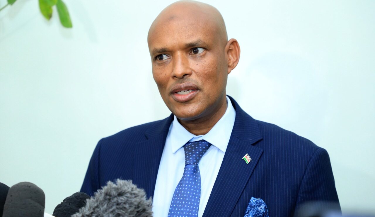 The Directorate of Criminal Investigations (DCI) boss Amin Mohamed. PHOTO/Courtesy