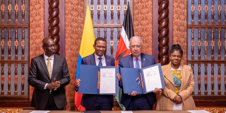 Direct Flights and Visa Among DP Gachagua's Bilateral Talks with Colombia