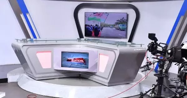 A photo of the revamped KBC studios unveiled in 2021.