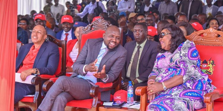Ida Odinga Under Fire Over Flight with Murkomen