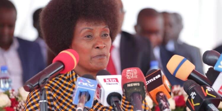 Tsc Ceo Dr. Nancy Macharia. Photo/Tsc.