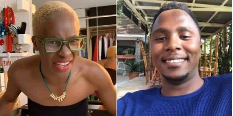 A collage of Tiktoker Nyako (Left) and Kimani Mbugua(Right) PHOTO/Courtesy